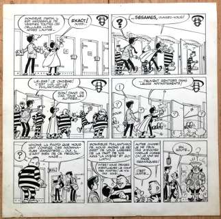 Greg | Greg - Originele pagina - Luc Junior et Merlin Pimpin - (1963) | Catawiki