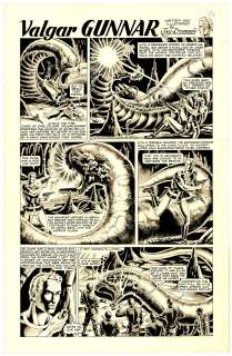 Disbrow - VULGAR GUNNAR, Splash Page