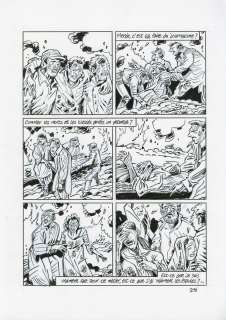 Hubert Maury | Dissident Club, planche 216 | Galerie Glénat