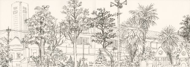 Nicolas de Crécy | NICOLAS DE CRÉCY – Yoyogi – Nishihara Park – 4 novembre – REF 16 | Galerie Barbier