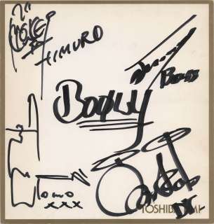 BOOWY Hand-drawn Shikishi | Mandarake (Big Web)