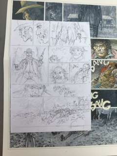 Hermann | Hermann - Planche originale crayonnée - Duke T4 - La Dernière fois que j’ai prié - (2020) | Catawiki