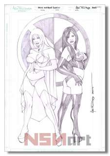 Alex Miranda - White queen / black queen page hellfire club