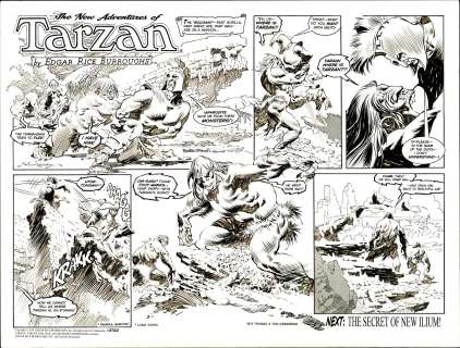 Grindberg - NEW ADVENTURES OF TARZAN #3722 (2014) | Russ Cochran