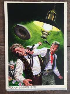 Sommer, Manfred | Sommer, Manfred - Original painting - Western Cover | Catawiki