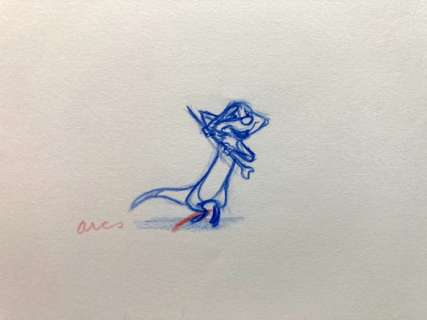 Walt Disney Studios | Walt Disney Movie - NoReserve : The Lion King - Timon Animation Drawing (Walt Disney, 1994). - Exemplaire unique | Catawiki