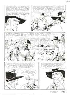 Bruno Brindisi | Tex Color n. 1 - Bruno Brindisi 2x Tavola Originale "E venne il giorno" - Page volante - Exemplaire unique - (2011) | Catawiki