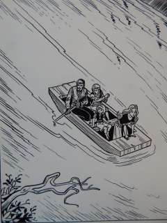 Studio Vandersteen - Jeff Broeckx - Maria de Winter - Broeckx, Jeff - Originele pagina (p.35) - Dag en Heidi - De magische stem - (1983)