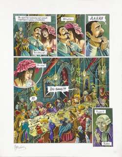 Magnin, Florence | Magnin, Florence - Planche originale couleur - L’Autre Monde T3 - Le Mal de Lune - (2011) | Catawiki