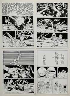 De Angelis, Roberto | De Angelis, Roberto - 4x Original page - Legs Weaver | Catawiki