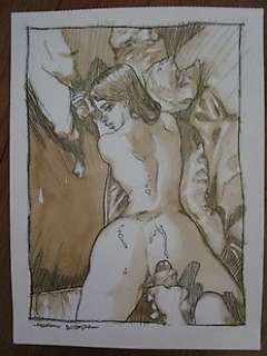 Sergio Bleda | Sergio Bleda - Dessin original - Format: 21 x 29,7 cm | Catawiki