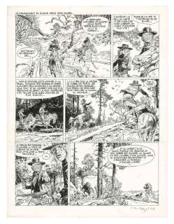 Hermann - COMANCHE, LE CIEL EST ROUGE SUR LARAMIE (T.4), LE LOMBARD 1975