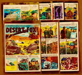 Wood - DESERT FOX!, FRONTLINE COMBAT #3, 7 Pg Story, SP (Nov-Dec 1951) | Russ Cochran