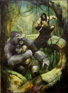 Otis - "Tarzan Surprises Bolgani" 2015 | Russ Cochran