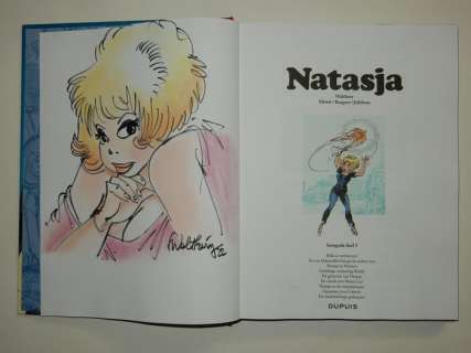 Walthéry, François | Walthéry - Natasja Integrale deel 3 - Met originele kleurentekening + ex-libris - Oplage: 125 ex. - Cartonné - EO - (2019) | Catawiki