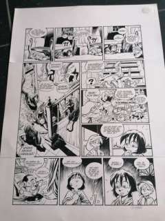 Steven Dupré | Dupré, Steven - Originele pagina - Sarah en Robin 5 - Hersenspinsels (1999) | Catawiki