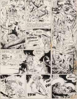 Jean Giraud | Blueberry - La piste des Navajos Encre de Chine pour la planche | Millon