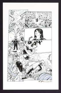 Original Art from Johnny Phantasm: Devil’s Night 1985 #1 (2021) Page 23 by Patrick Thomas Parnell | mycomicshop.com