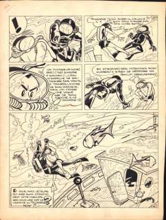 Greg | Achille Talon  Encre de Chine pour le strip 703. Daté de 1980, 33x10 | Millon