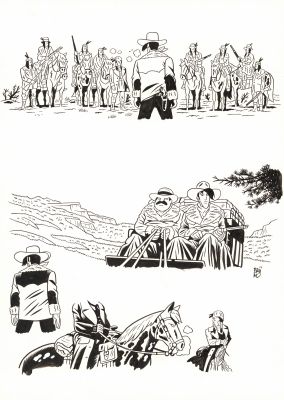 Brüno | Lucky Luke, 2025 - Dakota 1880 | Huberty Breyne Gallery