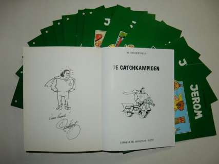 Studio Vandersteen | Jerom 1 t/m 15 - Adhemar-uitgaven - Met 15 opdrachttekeningen Paul Geerts + Luc Morjaeu - Broché - EO - (2008/2009) | Catawiki