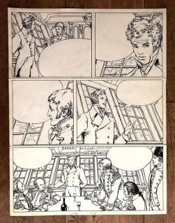 Manara, Milo / Scenario : Pratt, Hugo | Manara & Pratt - El Gaucho - Huge original page (p.16) - (1995) | Catawiki