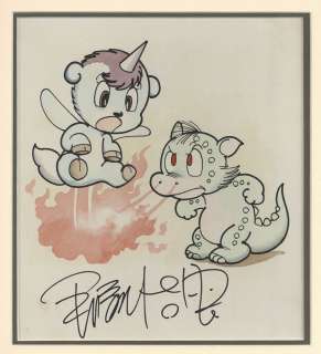 Osamu Tezuka Handwritten color shikishi "Unico" | Mandarake (Big Web)