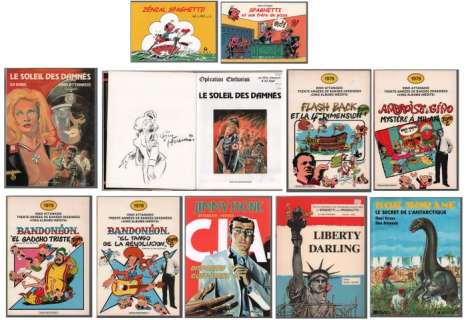 Attanasio / Divers Auteurs | Dino Attanasio - 10 Albums + dédicace - 8x B + 2x C - EO/Ré - (1979/2014) | Catawiki