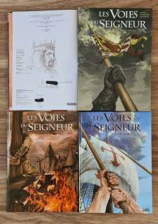 Calderon / Divers Auteurs | Les Voies du Seigneur T1 Ã  T4 + dédicace - 4x C - Série complète - EO - (2009/2016) | Catawiki