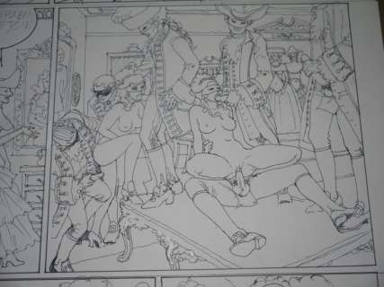 Von Gã¶Tha, Erich | Erich von GÃ¶tha - Planche originale Ã  l’encre de chine (p.49) - Les Malheurs de Janice T.4 - (2002) | Catawiki