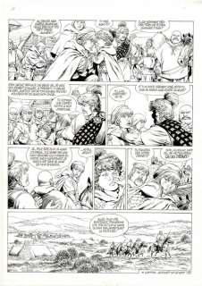 Mitton, Jean-Yves | Mitton, Jean-Yves - Originele pagina - Vae Victis! 11 - Celtill, de Vercingetorix - (2000) | Catawiki