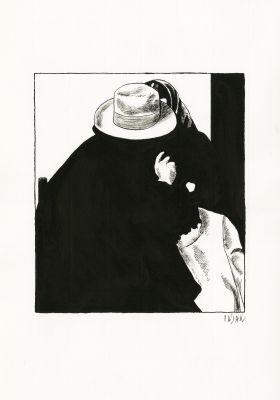 Frédéric Pajak | Sans titre, 2 - Encre de Chine, plume et pinceau sur papier | Huberty Breyne Gallery
