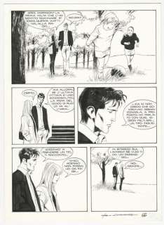 Corrado Roi | Dylan Dog #188 - Corrado Roi - tavola originale "Il Labirinto di Bangor" - Exemplaire unique - (2002) | Catawiki