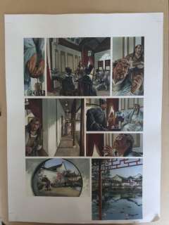 Civiello, Emmanuel | Civiello, Emmanuel - Planche originale couleur (p.37) - La Dynastie des Dragons - (2010) | Catawiki