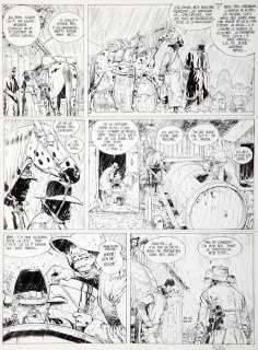 Rossi - Jim Cutlass, planche n°12 Ã  l‘encre de Chine…