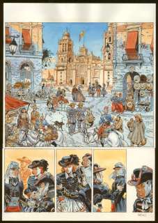 Félix Meynet - Planche originale  - Dans les griffes de Salm-Salm - Sauvage