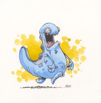 Midam | PokéBlork - Volume II, 2026 - PokéBlork #195 | Huberty Breyne Gallery