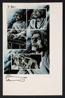 Grant Golesh | Original Color Guide for Batman/Deathblow After the Fire #2 (2002) Page 18 by Grant Golesh | mycomicshop.com