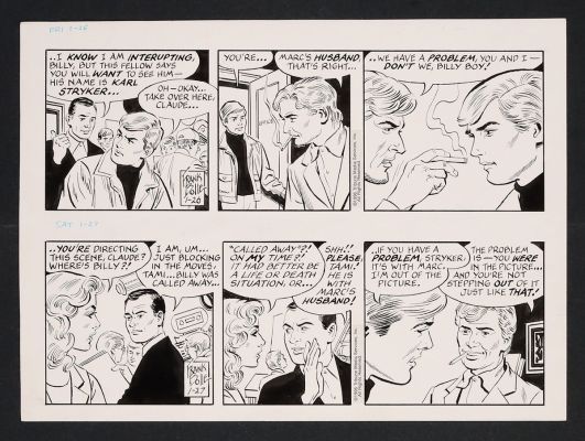 Frank Bolle | Original Art for the Winnie Winkle Comic Strip (1/26 & 1/27 1996) by Frank Bolle | mycomicshop.com (Buy It Now)