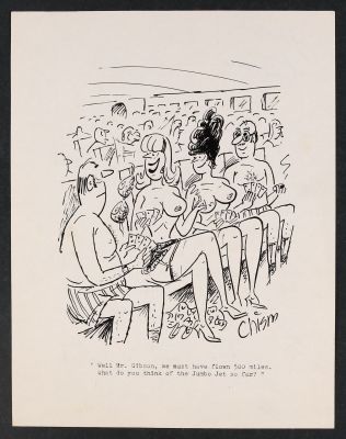 Jack Chism | Jumbo Jet Gag Strip by Jack Chism | mycomicshop.com (Buy It Now)