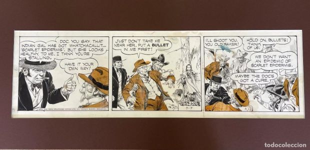 Página Origina de José Luis Salinas - Cisco Kid p.7 - Daily Strips