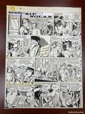 Original de comic - ZIP NOLAN | todocoleccion (Buy It Now)
