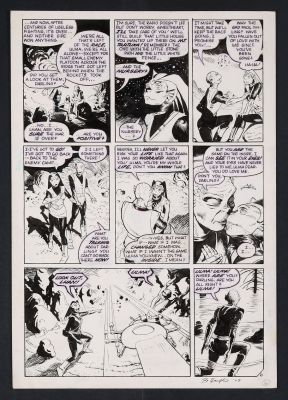 Bo Hampton | Original Art from Alien Encounters #7 (1985) Page 6 Pencils and Inks by Bo Hampton | mycomicshop.com