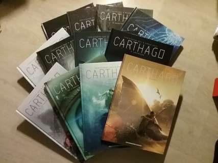 Bec / Henninot | Carthago T1 à T12 + 2x dédicace - 12x C - Série complète - EO - (2007/2021) | Catawiki