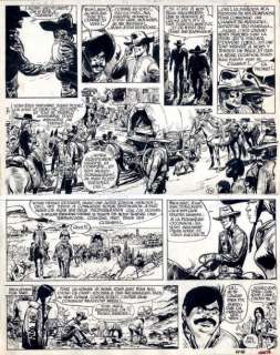 Jije (Joseph Gillain) | Jije Jerry Spring Planche originale à l’encre de chine n°7, parue&hell | Cornette de St Cyr