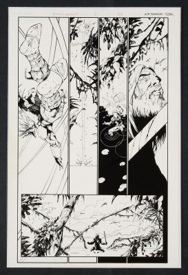 John Floyd | Original Art from Eternal Warriors Archer and Armstrong (1997) Page 29 Pencils by Robert Teranishi Inks | mycomicshop.com (Buy It Now)