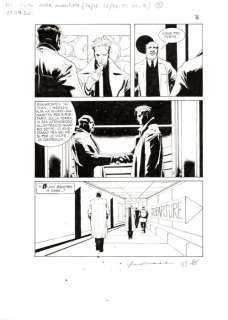 Corrado Roi - | Corrado Roi - Tavola Originale - Nathan Never Gigante n. 17 "I giorni della maschera" - (2014) | Catawiki