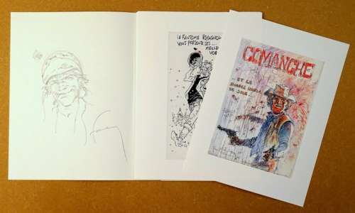 Hermann | Hermann - Portfolio "Il était 7 fois" n°5 + Dédicace - Tirage limité et Signé | Catawiki