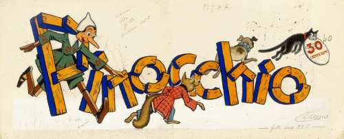 Cossio Carlo - "Pinocchio", 1937 | Urania Casa d’Aste