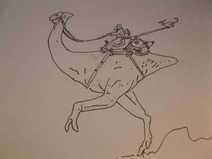 Darrow, Geof | Darrow, Geof - Dessin original - Hommage à Moebius | Catawiki